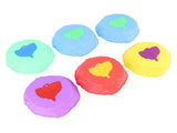 6pcs Light Up Stepping Stones Plastic Balancing Jumping Stones with Anti Slip Pad for Training V1294-YM0901-3111250044911
