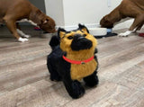 Simulation Dog Toy, Lifelike Stuffed Interactive Pet Toy, Stuffed Animals Electronic Puppy with V1189-WXFWAL-20260319-00775