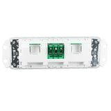 Iconic 250V 10A Horizontal Mount Quad Power Point Switch Socket Outlet V1202-V1-CLI30154VW