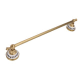 Towel Bar European Style Single Rod Hanging Bath Towel Holder Copper Towel Rack for Bathroom Toilets V1294-YM0706-3112230063912