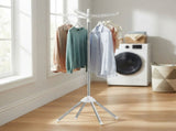 CARLA HOME Folding Clothes Drying Rack, 3 Rotatable Arms, Stainless Steel LSB-36546