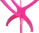 Wig Stand for Wigs, Plastic Holder, Pink 1 PCS V1259-DP01-A-1497