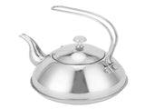 Stainless Steel Teapot with Tea Infuser Thickened NonMagnetic Kettle for Home Office V1294-YM0901-3118210163812