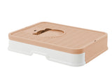 PaWz Foldable Cat Litter Box Tray Enclosed Pink PT1152-PK_NZ