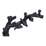 Decorative Hook Black Bird Branch Shape Three Dimensional Wall Mounted Home Decoration V1294-YM0523-3117210199712