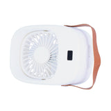 Adjustable Electric Fan Portable Spray Humidification Electric Fan for Home Outdoor DormitoryWhite V1294-YM0721-3113210056411