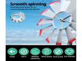 Garden Windmill 4FT 146cm Metal Ornaments Outdoor Decor Ornamental Wind Will GWM-4FT-GR
