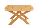 Gardeon Outdoor Coffee Side Table HDPE Desk Indoor Patio Furniture Garden Natural FF-BEACH-DESK-HE-NTL