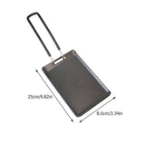 Outdoor Baking Dish Non-Stick Barbecue Tray Iron for Camping 1Set V1370-AZ4-15404