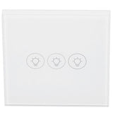 WiFi Touch Light Switch Voice Control Dimmable Smart Wall Touch Switch with Timer for Tuya 90250V V1294-YM0718-3119210330711