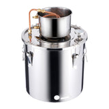 Moonshine Still 8 Gal Water Alcohol Distiller Brewing Kit Stainless Steel V952-DLNTZLQYS8JLWJXVZV3