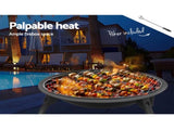 Fire Pit BBQ Charcoal Smoker Portable Outdoor Camping Pits Patio Fireplace 22" FPIT-UFO-5656