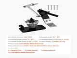 Lawn Mower Blade Sharpener and Balancer, 15&deg - 45&deg Adjustable Lawnmower Blade Sharpening Tool with 4 V952-GCDPJJYPHQ1592EDB001V0