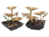 Tabletop Fountain Small Circulating Water Ornaments Indoor Waterfall for Office and Living Room AU V1294-YM0626-3115220163113
