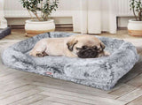 PaWz Pet Bed Orthopedic Sofa Dog Beds S Small PT1048-S-GY_NZ