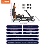 VEVOR Heavy Duty Racing Wheel Stand for Logitech G923/G920/G29 Max Load 330LBS V952-ZXZCDHBKZDXK14XHAV0