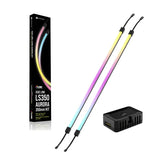 Corsair iCUE LINK LS350 Aurora RGB Light Strips - 350mm Kit 3501010mm, magnetic mount, black, V1202-V2-CAC-ICLK-LS350-350