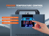 Industrial Chiller, KH-6000, 200W Industrial Cooler Cooling System with Compressor 12 L V952-GYLS72LMIN12LP9R6V3