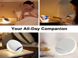 AIPOWER Bedside Lamp with Wireless Charger and Phone Holder Touch XFAP-KR02P-WH-CN