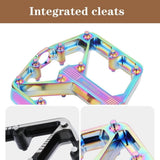 Mountain Bike Pedals Aluminum Alloy 9/16" V1308-DSZKI-519