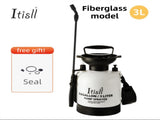 3L Professional Shoulder-Strap Pressure Sprayer with Fiberglass Wand - Multi-Purpose Manual Pump V888-ELOSUNG45905