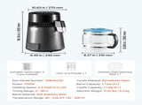 Water Distiller, 4L 1.1 Gallon Pure Water Purifier Filter For Home Table Countertop, 1750W Distilled V952-ICKZBXGZLSJZ93AL2001V3