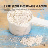 2Kg Organic Fine Diatomaceous Earth - Food Grade Fossil Shell Flour Powder V238-SUPDZ-12295728824400