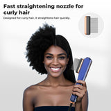 White Revolutionary Wet to Straight Airflow Styler 2-in-1 Ionic Hair Dryer & Straightener 200 V1268-MZ00093