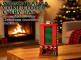 24-Day Santa Chimney Christmas Advent Calendar 2026 Kids, Mechanical Reusable Advent Calendar with V1192-AZ-W-35167