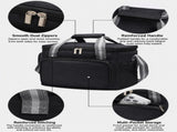 15L Oxford Thermal Lunch Bag, Portable Leakproof PEVA Liner Tote Bag, Waterproof Outdoor Picnic V1188-MS-815-019