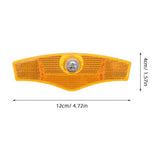 8-Piece Rear Bike Reflector Set, Plastic Cycling Reflectors for Adult Safety V1366-AZ2-W-17271