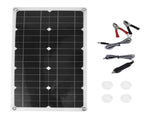 18V 100W Solar Panel Waterproof Solar Charging Panel Outdoor Battery Charger for Household Car Boat V1294-YM0523-3114220026911