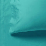 1000TC Ultra Soft Fitted Sheet & 2 Pillowcases Set - Super King Size Bed - Teal V493-ASKF-07