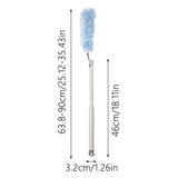 Extendable Static Duster with 10 Replacement Heads,Long Handle Cleaning Tool for High V1369-AZ3-W-14172