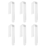 6PCS Hat Racks for Baseball Caps Acrylic Wall Mounted Self Adhesive Hat Storage Holder Wall Hat Hook V1294-YM0901-3116240033113