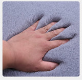 Plush Car Seat Cover - Soft, Warm and Fluffy Faux Rabbit Fur Seat Covers - Front & Back Seat V1188-ZXY-131-405