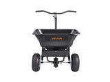 Lawn Spreader, 100LBS Capacity, Walk-Behind Push Spreader, 0-9.8ft Spreading Width, 13 in All V952-TCSBJ100LBSPEB08E001V0