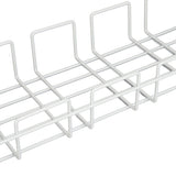 Under Desk Cable Organizer 40.5CM Steel Space Saving Strong Load Bearing Desk Wire Management Tray V1294-YM0901-3117230477512