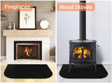 Fireplace Mat, Hearth Rug Fireproof, Fireplace Floor Mat, Fireproof Rug for Fireplaces and V1188-CYX-DP-405
