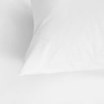 Minikins Junior Cotton Combo Fitted Sheet Set White Single V442-SIM-FITTEDSS-SOLID-WHITE-SB