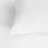 Minikins Junior Cotton Combo Fitted Sheet Set White Single V442-SIM-FITTEDSS-SOLID-WHITE-SB