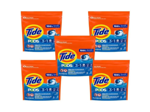 Tide 3in1 155 Clean Breeze Laundry Pods TIDE-80797353X5_NZ