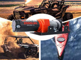 ZESUPER Electric Winch 2500LBS/1134KG 12V 15.2M Steel Cable ATV UTV 4WD 4X4 Boat V211-AUEB-ZEEW001
