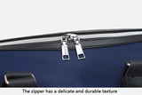Dark Blue Foldable Travel Bag, Nylon Large Capacity Tote & Crossbody, Multi-Pocket Business Short V1232-SWXKB-003