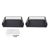 2PCS Pull Out Cabinet Organizer Metal Flexible Multifunctional Pull Out Spice Rack for Under Sink V1294-YM0901-3118240204111