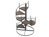 European Style Decorative Plant Shelf Multifuctional Wrought Iron Plant Rack Easy to Install for V1294-YM0714-3115210185311