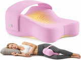 Side Sleeper Knee Pillow Hip Pain Relief Sciatica Pain Relief Ergonomic Leg - Pink - Size V1107-115-19722-PNK