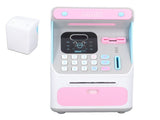 Kids ATM Savings Money Bank Large Capacity Password Safe Face Recognition Money Bank Machine for V1294-YM0716-3117220159911