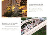 Christmas House LED Christmas Forest Scene Wooden Christmas Village for Shopping Mall Window V1294-YM0714-10309791