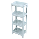 Bathroom Floor Shelf Bathroom Open Shelf Unit Freestanding Corner Rack Shelves V1294-YM0706-3112230061513